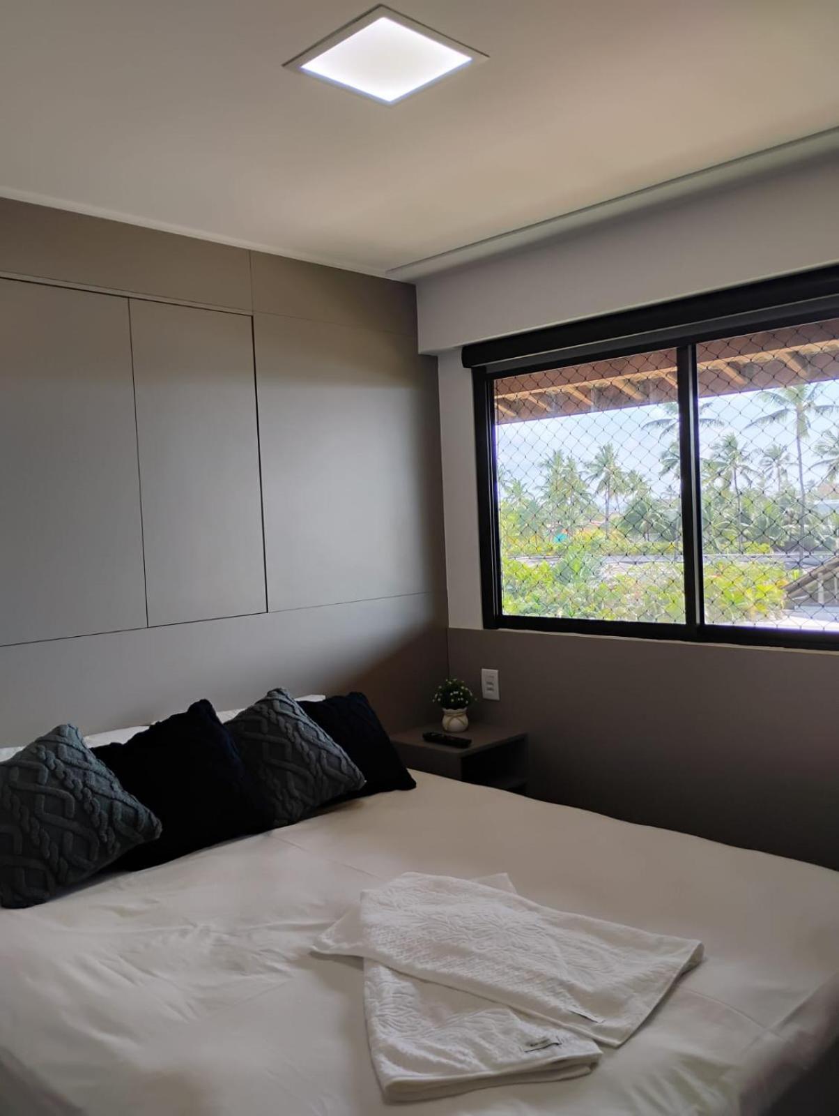 Flat Beira Mar Cupe Beach Living - ปอร์โต จิ กาลินญาส ภายนอก รูปภาพ